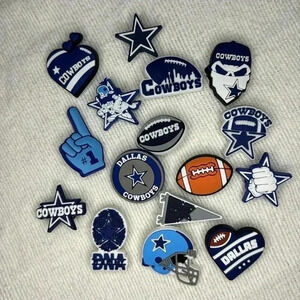 Dallas Cowboys Croc Charms. NFL Croc Charms.
